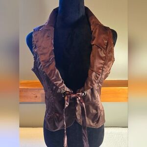 MKM Designs Cropped Vest Medium